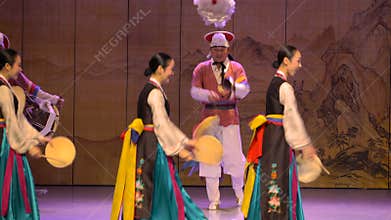 South Korea Seoul Traditional dance performance