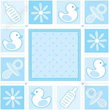 Baby boy background