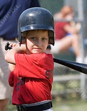 Little League Baseball Player