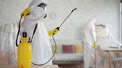 Exterminator ,rodent and mold destruction ,cleaning company work