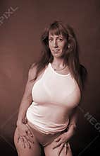 Woman in a tanktop