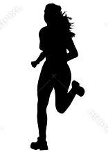 Running women two