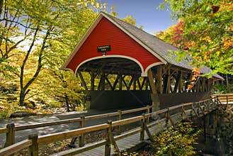 New England covered bridge