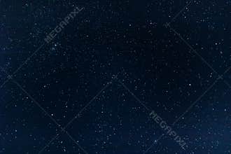 Clear night sky full of stars
