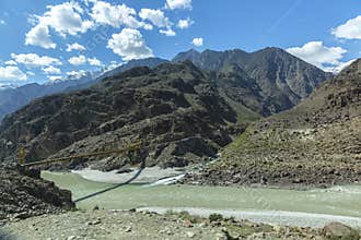 Karakoram Highway, Chillas, Diamer, Gilgit Baltistan, Northern Pakista