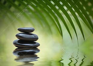 Meditation zen stones