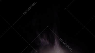 Steam from hot beverage