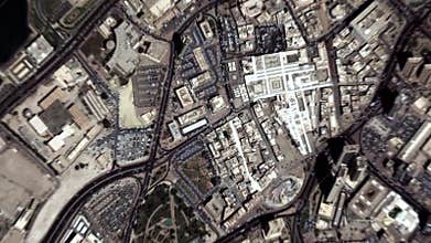 Earth Zoom In Zoom Out Kuwait City