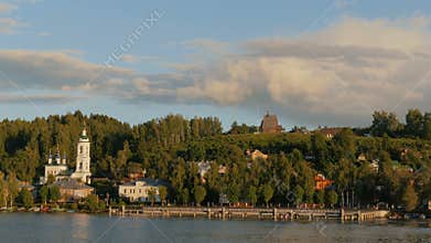 Russian historical town Plyos