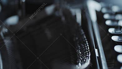 Old typewriter details
