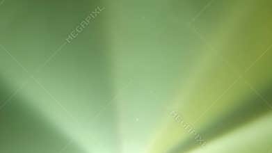 Multicolored rays of light blink against