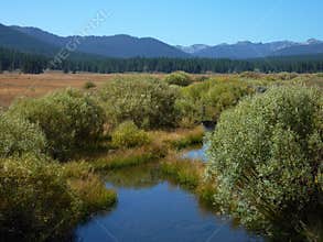 View from hike of Martis Creek Lake, near Truckee