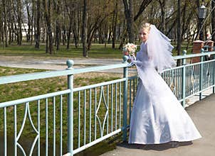 Beautiful young bride