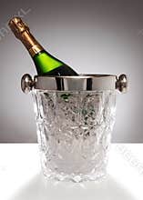Crystal champagne bucket