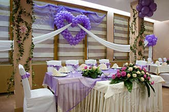 Wedding reception
