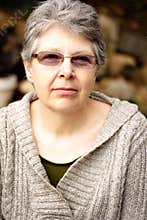 Senior Lady with Glasses