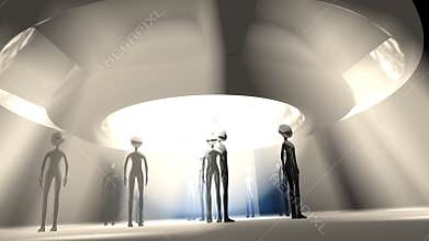 Alien encounter, mystery, people, ghost.