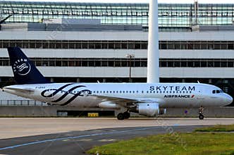 Editorial Image of Air France Airbus Aircraft in SkyTeam Livery