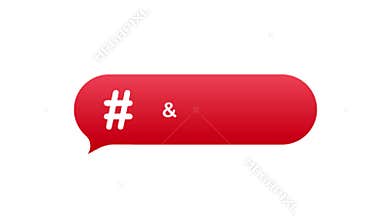 Complain or curse. Concept of parental advisory explicit content. Motion graphics.