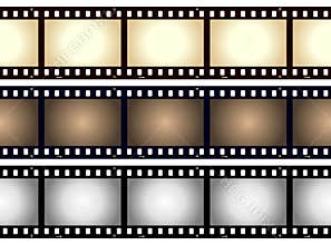Vintage Blank Film Strip Frame