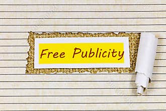 Free publicity advertising information commercial promotion banner