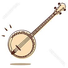 Banjo vector