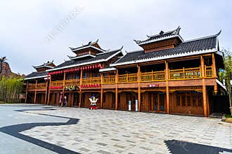 Landscape of Sunac International Tourism Resort, Guilin, Guangxi