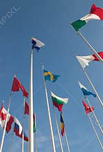 International flags