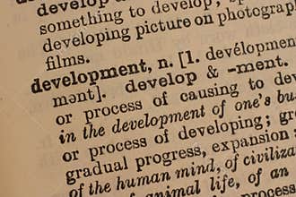 Development - business word