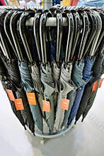 Assorted umbrella hanging for sale