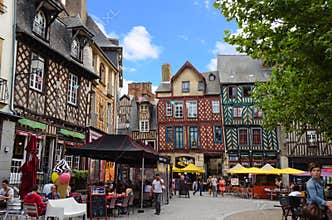 Historic Centre of Rennes - France