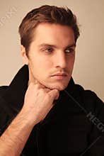 Handsome Caucasian male