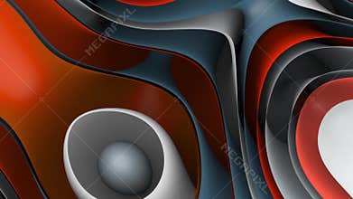 Abstract Layered Curves Motion