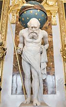 Symbol in arts - allegory of time - Chronos.