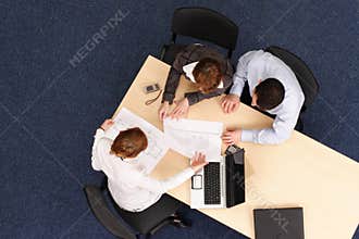 Meeting with real estate agent