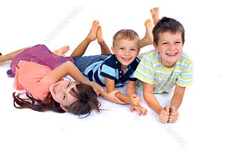 Children Having Fun Together