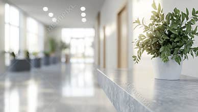 Stock photo of abstract blur hospital clinic medical interior background Office, Backgrounds, Medical Clinic, Defocused