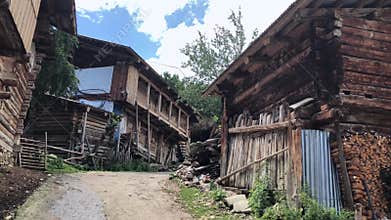 Maden village in Black Sea region, Turkiye