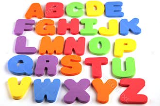 Alphabet from A to Z