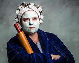 Mean and ugly housewife