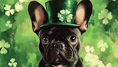 St Patrick'S Day Irish French Bulldog T-Shirt For A Fortunate French Bulldog Mom - A Must-Have For