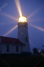 Lighthouse at Night