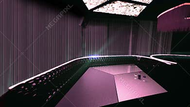 Karaoke nightclub lighting design