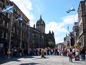 Edinburgh: Street Artist