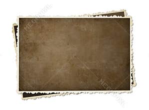Vintage instant photo frames isolated