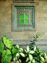 Bali house window