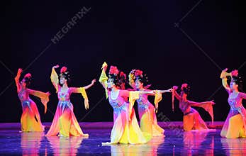 The Tang Dynasty palace music and dance