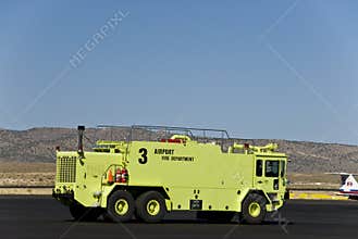 Airport fire engine