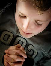 Praying Child
