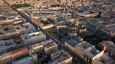 Kazansky cathedral in Saint-Petersburg